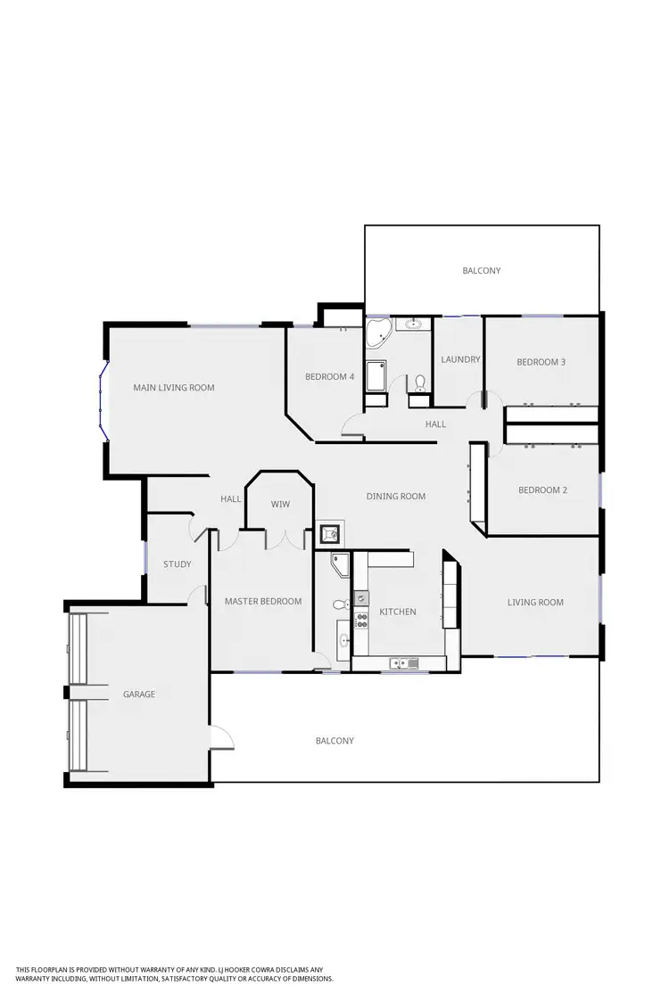 Floorplan of Homely house listing, 25 Battalion Drive, Cowra NSW 2794