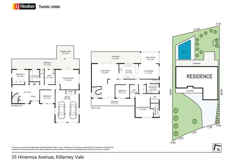 Floorplan of Homely house listing, 35 Hinemoa Avenue, Killarney Vale NSW 2261
