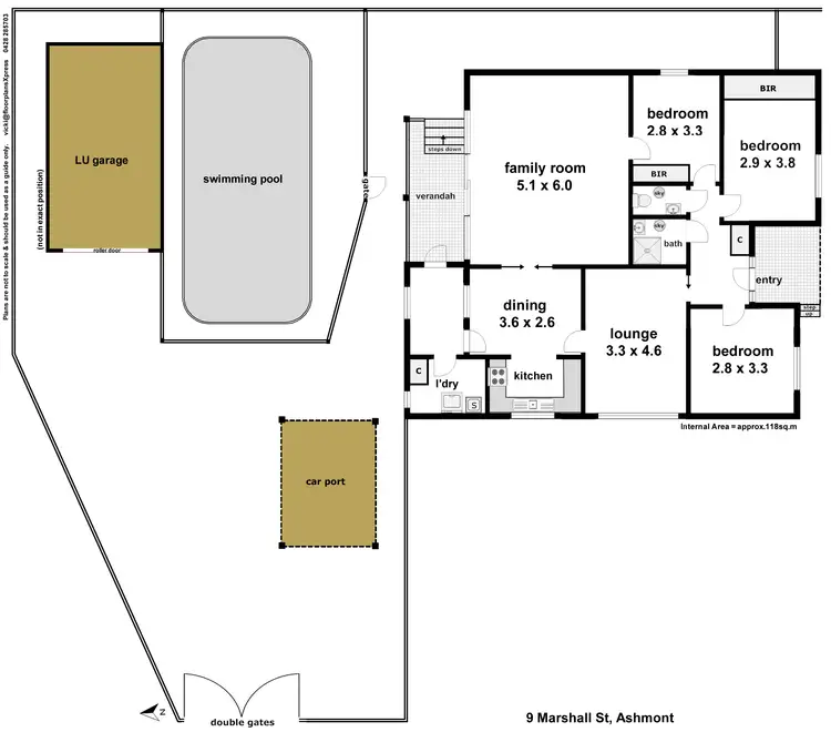 Floorplan of Homely house listing, 9 Marshall Street, Ashmont NSW 2650