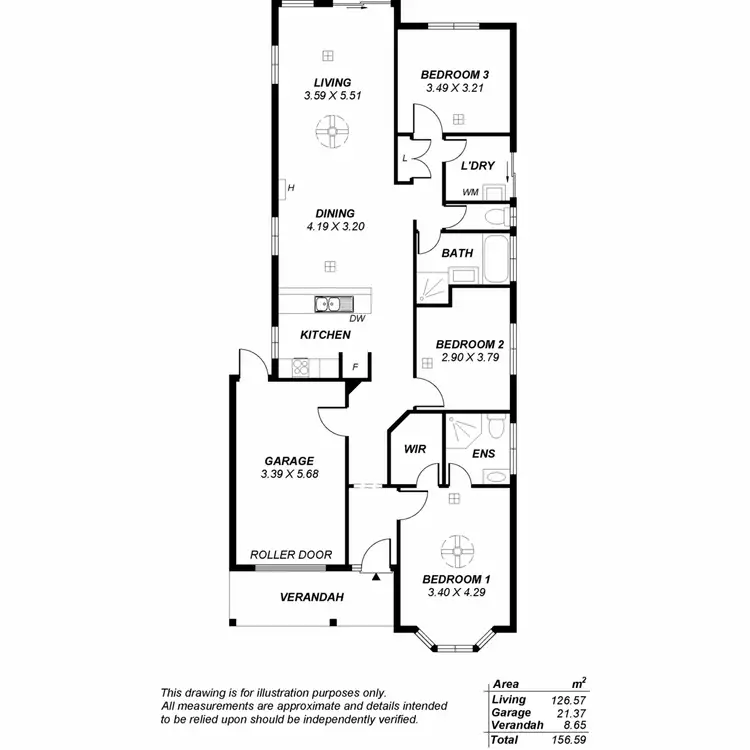Floorplan of Homely house listing, 2 Juniper Place, Mawson Lakes SA 5095