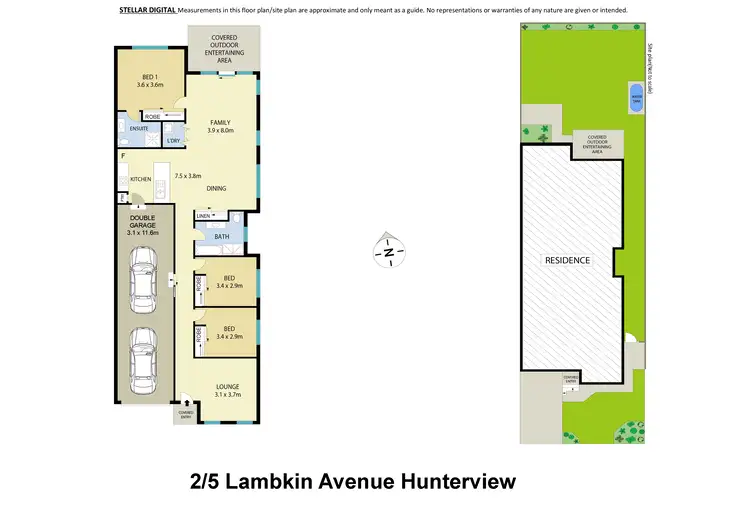 Floorplan of Homely semi-detached listing, 2/5 Lambkin Street, Singleton NSW 2330