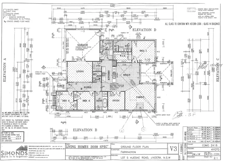 Floorplan of Homely house listing, 226 Hueske Road, Jindera NSW 2642