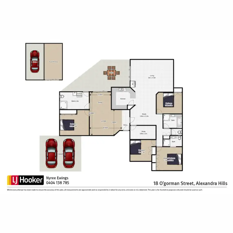 Floorplan of Homely house listing, 18 O'Gorman Street, Alexandra Hills QLD 4161