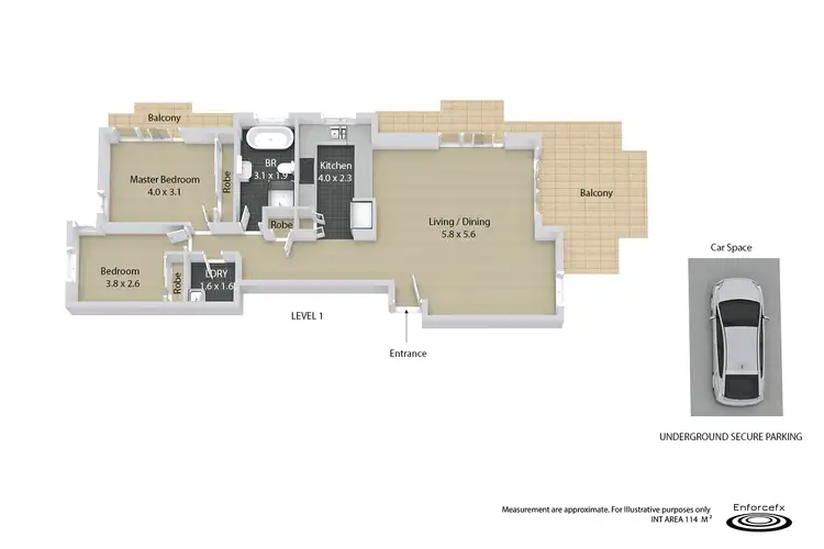 Floorplan of Homely apartment listing, 36/502 Carlisle Avenue, Mount Druitt NSW 2770