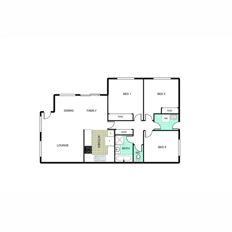 Floorplan of Homely house listing, 13 Zeitz Court, Banks ACT 2906