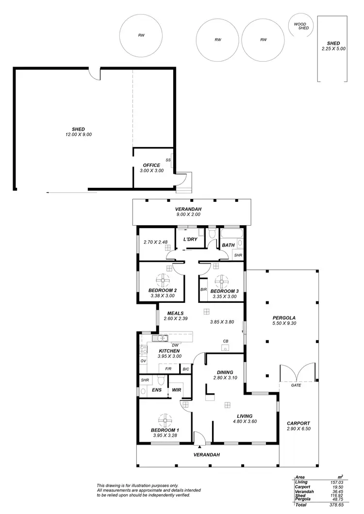 Floorplan of Homely house listing, 5A High Street, Echunga SA 5153
