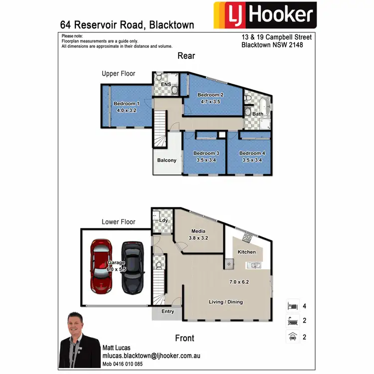 Floorplan of Homely house listing, 64 Reservoir Road, Blacktown NSW 2148