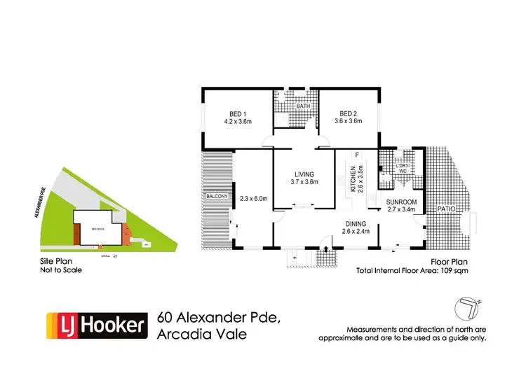 Floorplan of Homely house listing, 60 Alexander Parade, Arcadia Vale NSW 2283