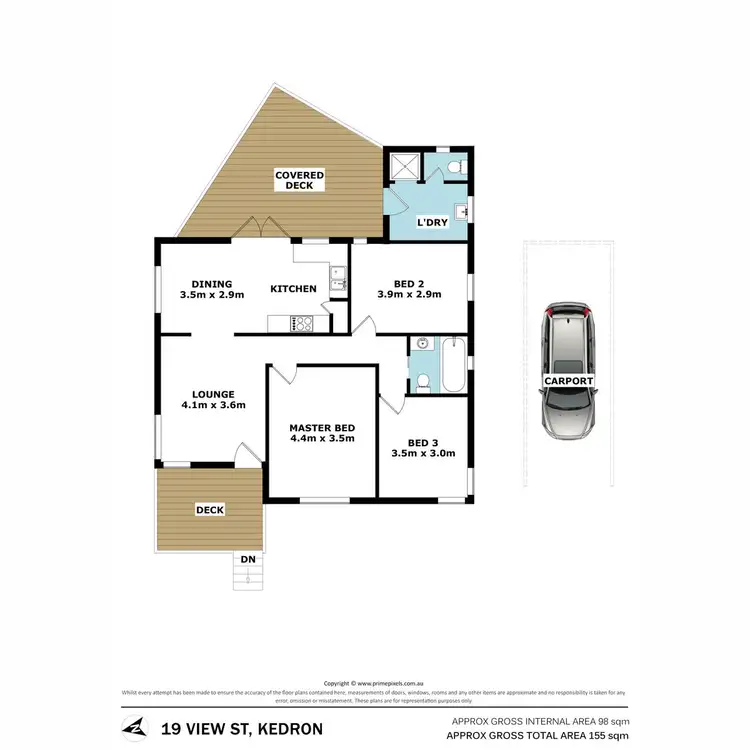Floorplan of Homely house listing, 19 View Street, Kedron QLD 4031