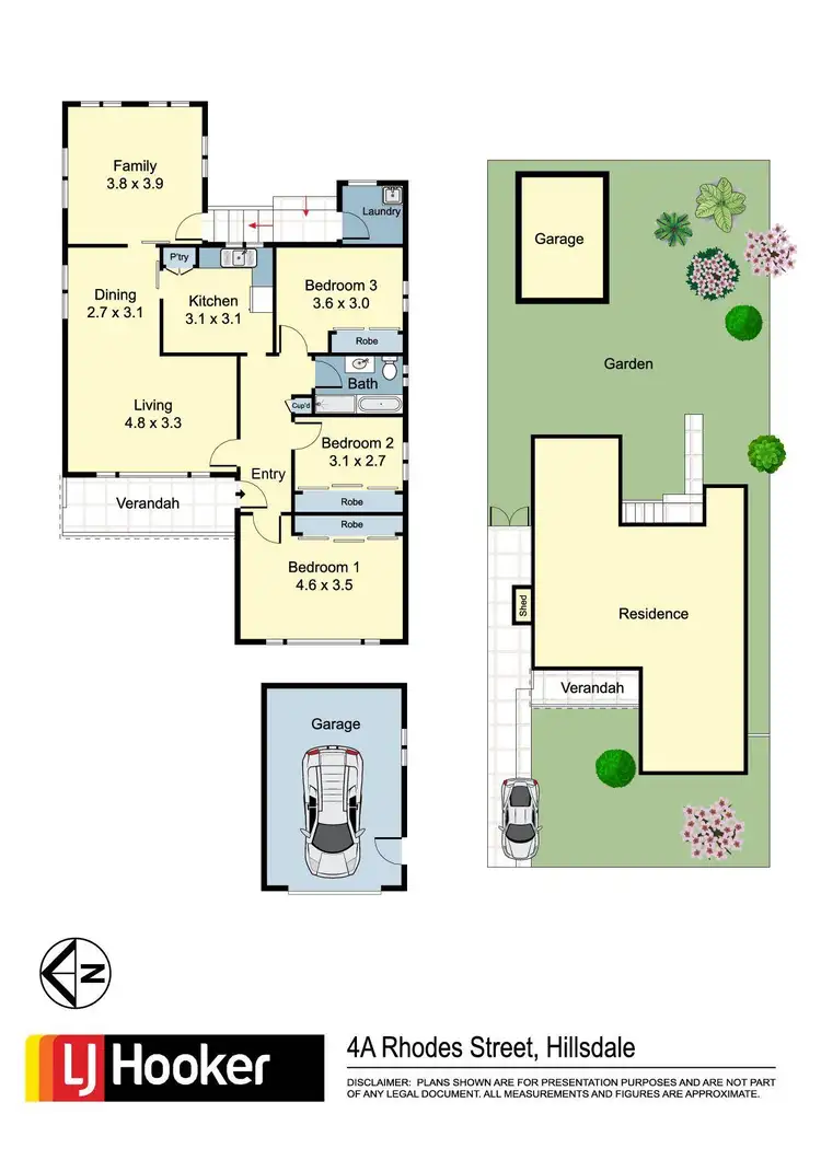 Floorplan of Homely house listing, 4a Rhodes Street, Hillsdale NSW 2036