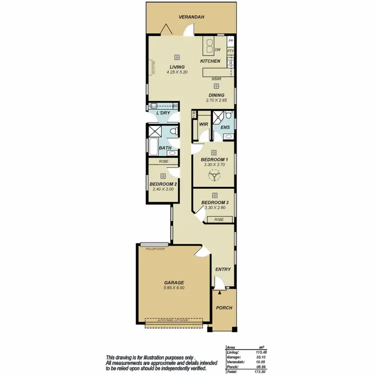 Floorplan of Homely house listing, 6B Thorndon Crescent, Paradise SA 5075