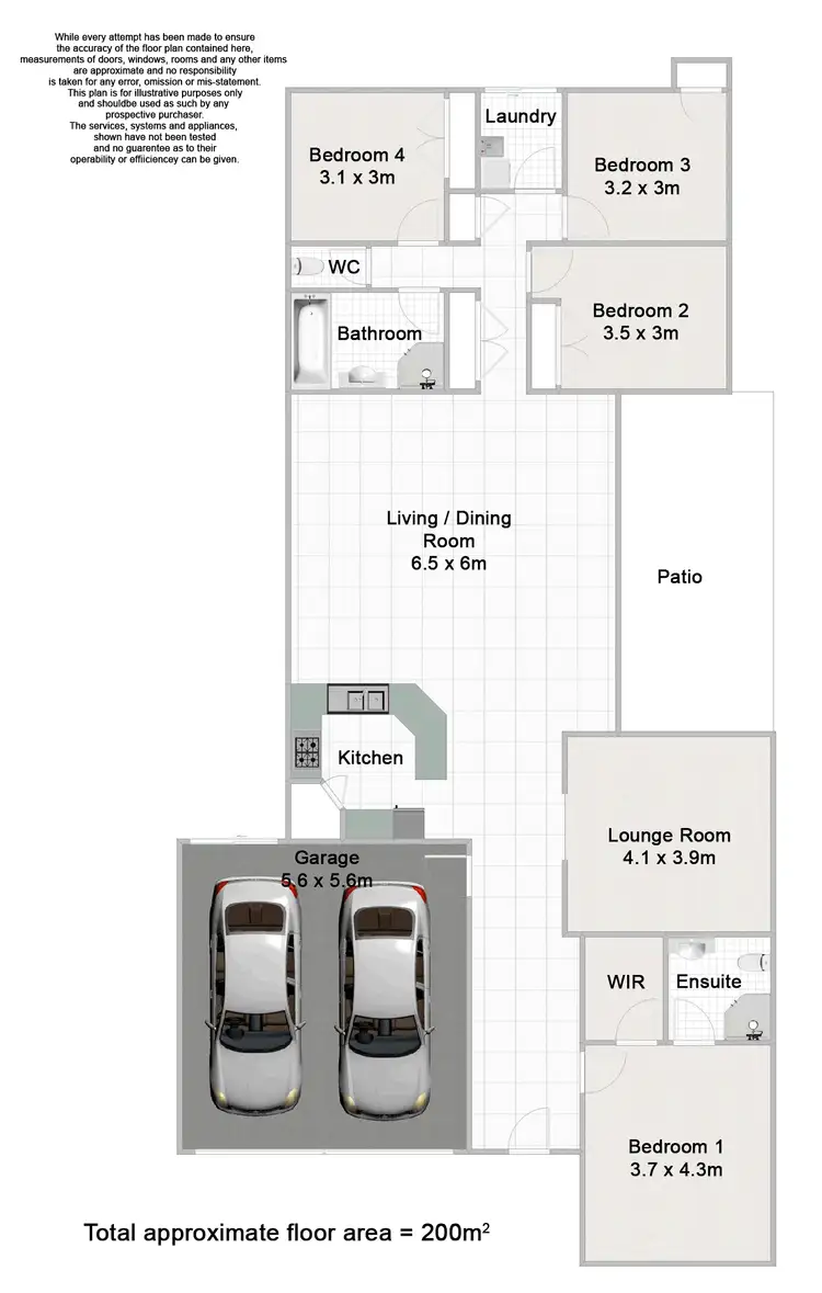 Floorplan of Homely house listing, 22 Gilberton Crescent, Forest Lake QLD 4078