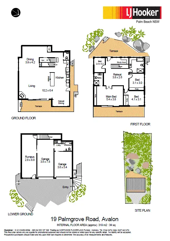 Floorplan of Homely house listing, 19 Palmgrove Road, Avalon NSW 2107