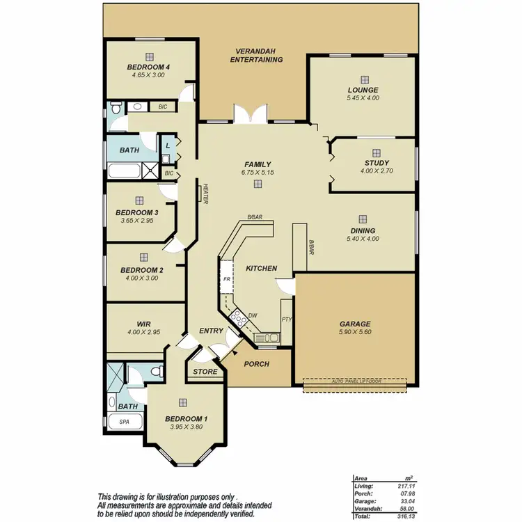 Floorplan of Homely house listing, 8 Cormorant Way, Mawson Lakes SA 5095