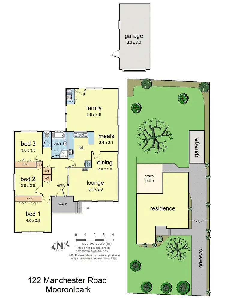 Floorplan of Homely house listing, 122 Manchester Road, Mooroolbark VIC 3138