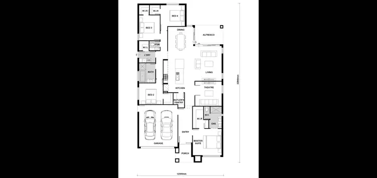 Floorplan of Homely house listing, 20 Karmel Street, Oran Park NSW 2570