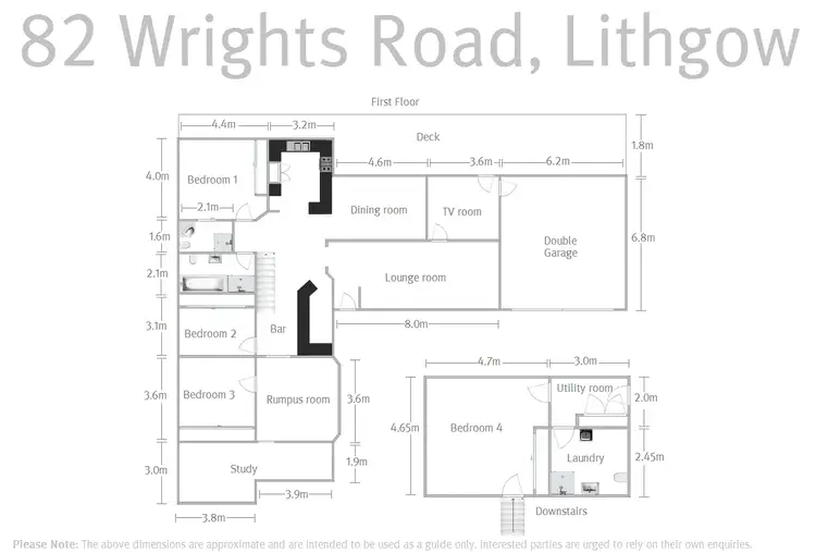 Floorplan of Homely house listing, 82 Wrights Road, Lithgow NSW 2790