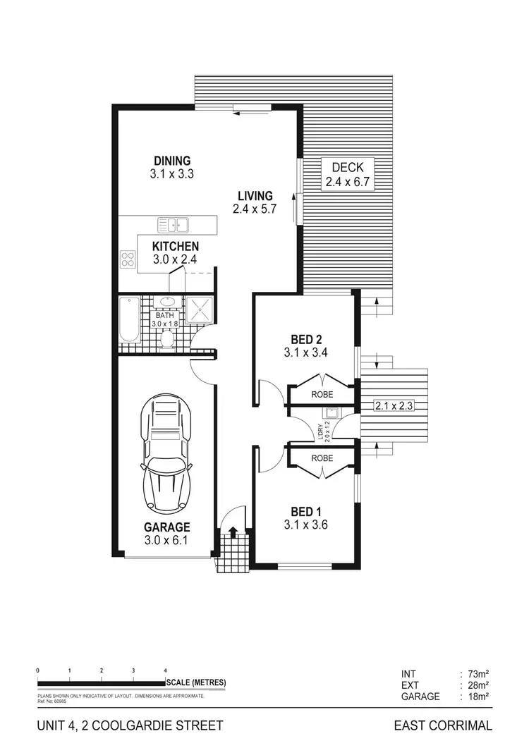 Floorplan of Homely villa listing, 4/2 Coolgardie Street, Corrimal NSW 2518
