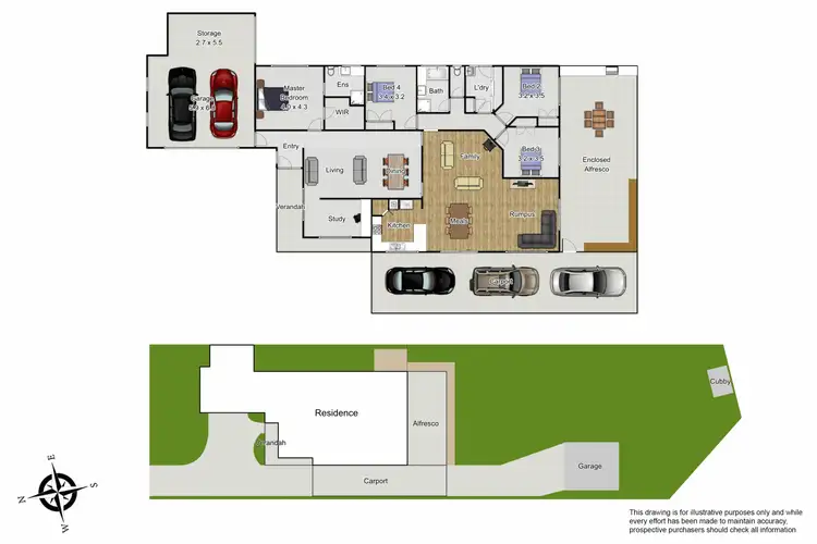 Floorplan of Homely house listing, 178 Soldiers Road, Beaconsfield VIC 3807