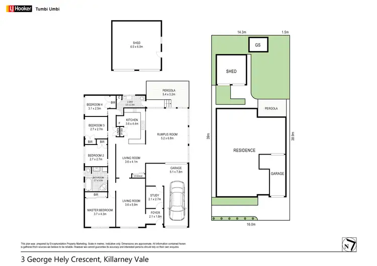 Floorplan of Homely house listing, 3 George Hely Crescent, Killarney Vale NSW 2261