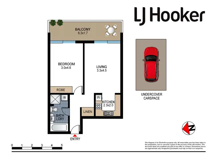 Floorplan of Homely apartment listing, 8E/27-31 Ocean Street North, Bondi NSW 2026