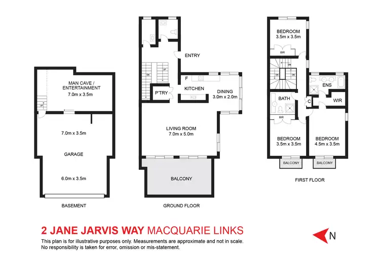 Floorplan of Homely villa listing, 2 Jane Jarvis Way, Macquarie Links NSW 2565