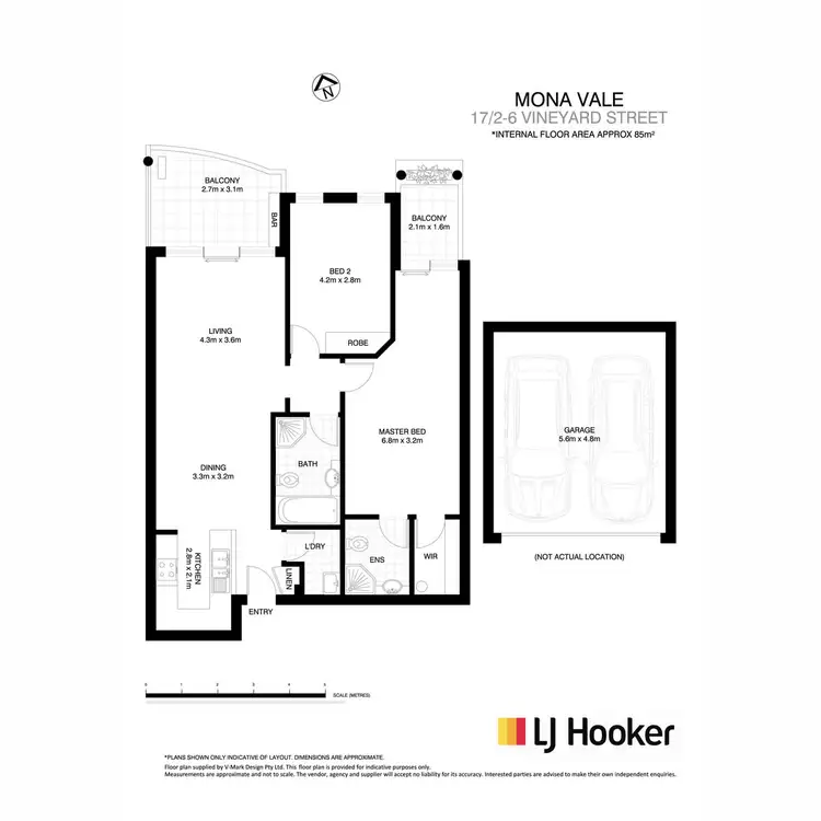 Floorplan of Homely apartment listing, 17/2-6 Vineyard Street, Mona Vale NSW 2103