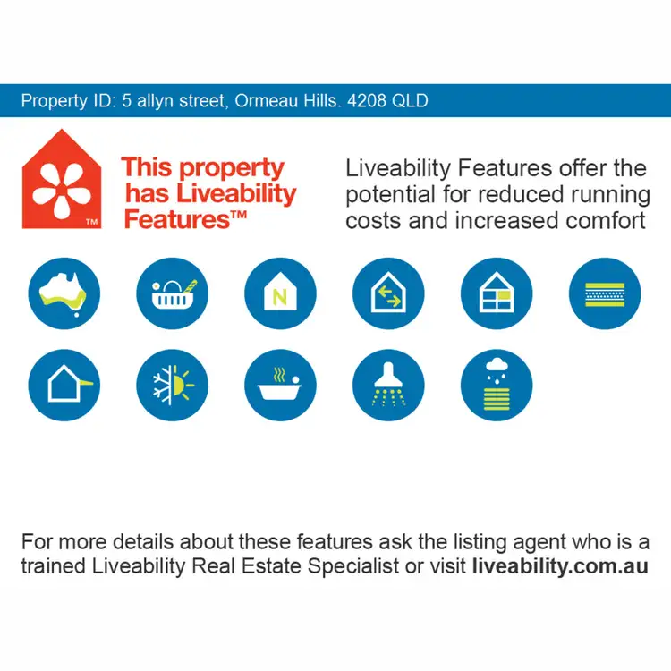 Floorplan of Homely house listing, 5 Allyn Street, Ormeau Hills QLD 4208