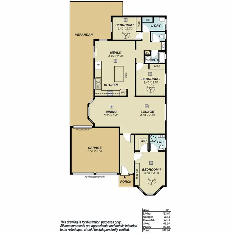 Floorplan of Homely house listing, 22 Elijah Court, Greenwith SA 5125