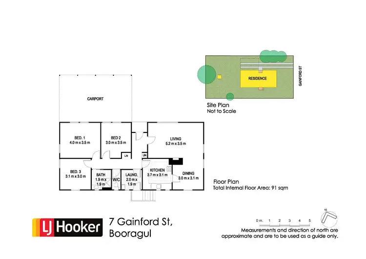 Floorplan of Homely house listing, 7 Gainford Street, Booragul NSW 2284