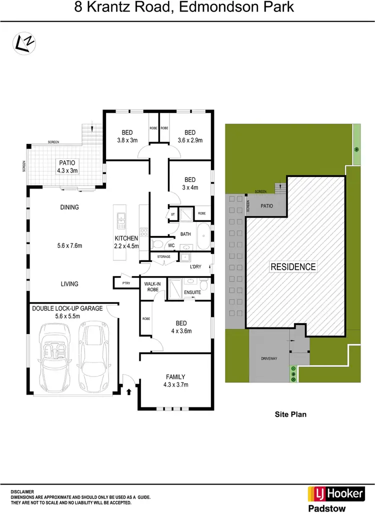Floorplan of Homely house listing, 8 Krantz Road, Edmondson Park NSW 2174