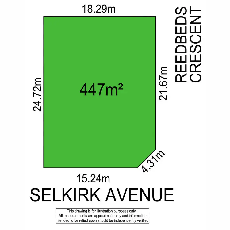 Floorplan of Homely land listing, 20 Selkirk Avenue, Seaton SA 5023