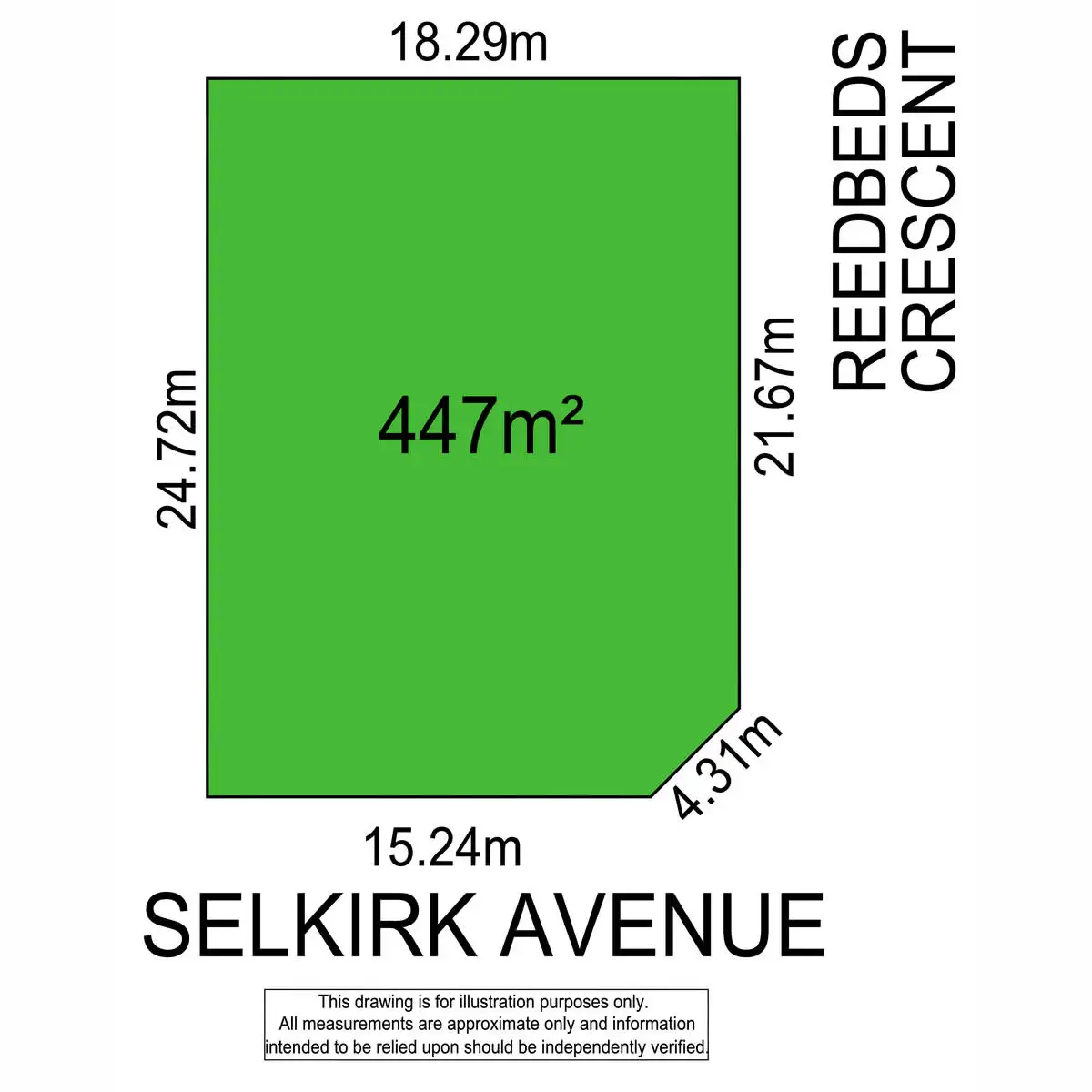 Floorplan of Homely land listing, 20 Selkirk Avenue, Seaton SA 5023