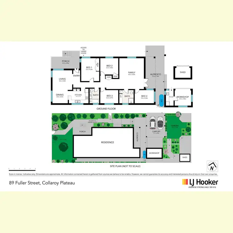Floorplan of Homely house listing, 89 Fuller Street, Collaroy Plateau NSW 2097