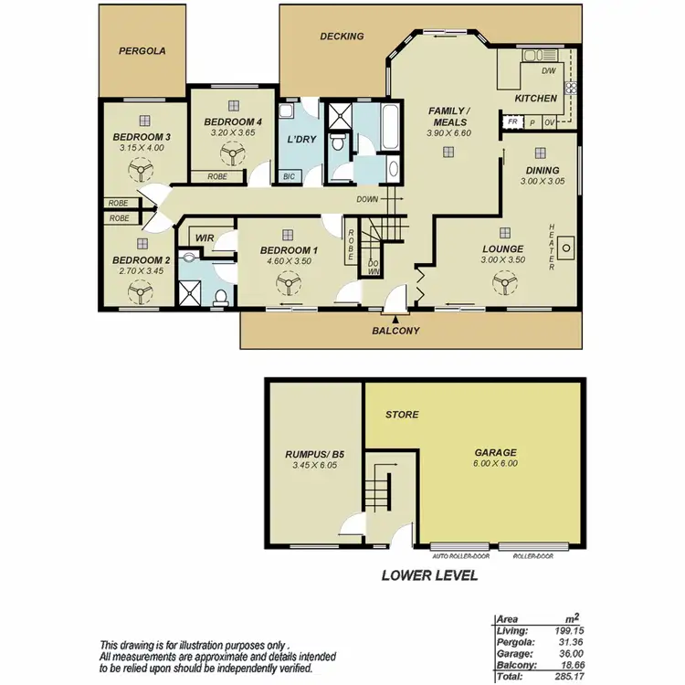 Floorplan of Homely house listing, 24 Cambridge Terrace, Hillbank SA 5112