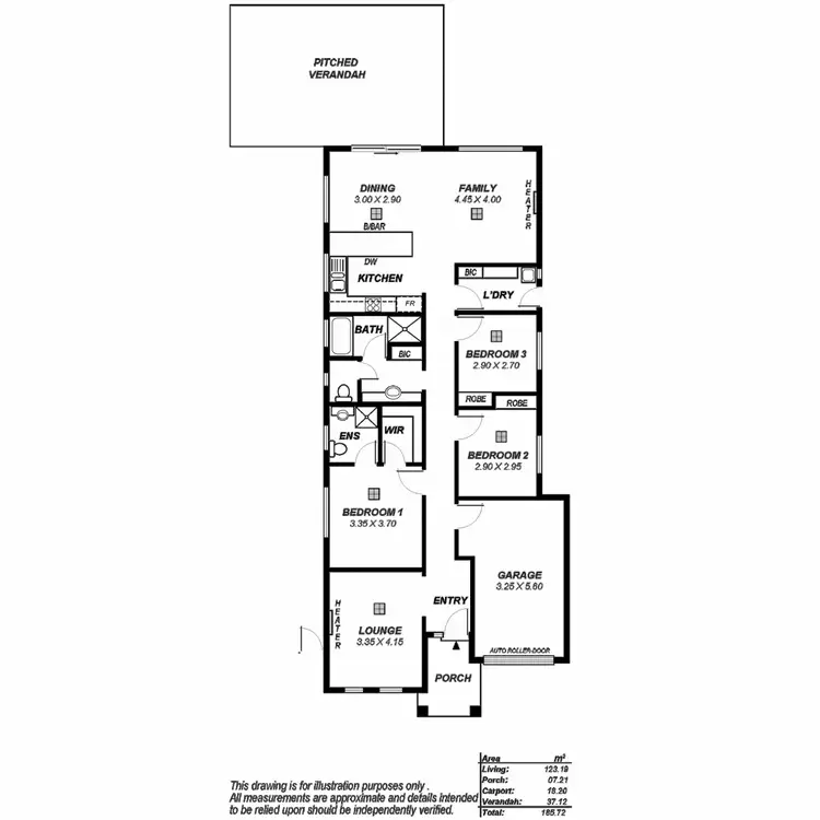 Floorplan of Homely house listing, 22 Tarpeena Avenue, Windsor Gardens SA 5087