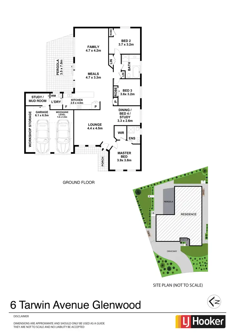 Floorplan of Homely house listing, 6 Tarwin Avenue, Glenwood NSW 2768