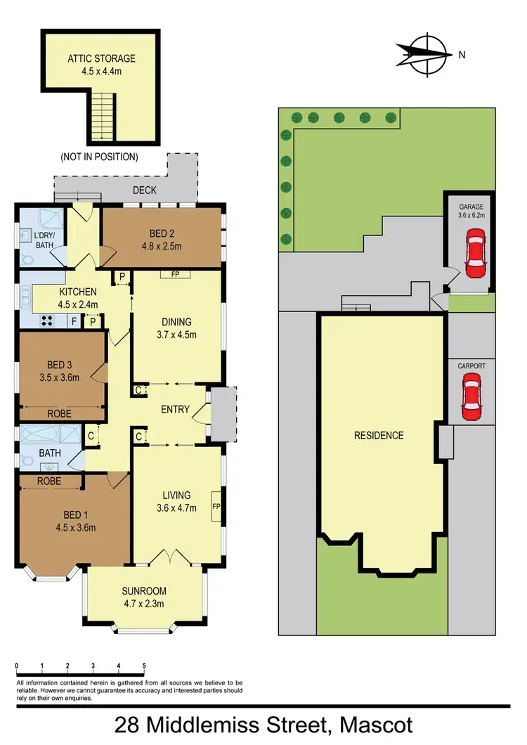 Floorplan of Homely house listing, 28 Middlemiss Street, Mascot NSW 2020