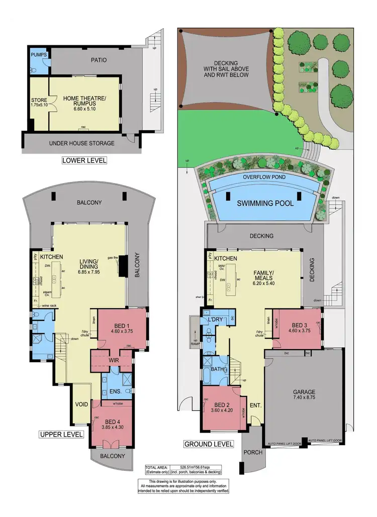 Floorplan of Homely house listing, 6 Holder Parade, Marino SA 5049