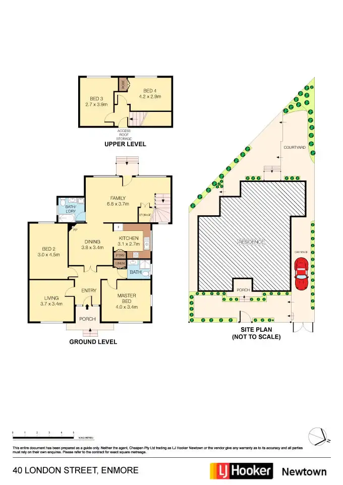 Floorplan of Homely house listing, 40 London Street, Enmore NSW 2042