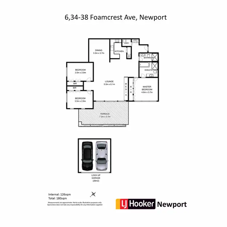 Floorplan of Homely apartment listing, 6/34 Foamcrest Avenue, Newport NSW 2106