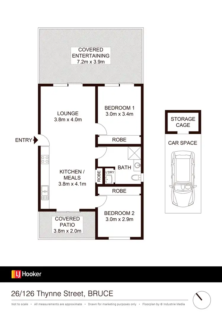 Floorplan of Homely apartment listing, 26/126 Thynne Street, Bruce ACT 2617