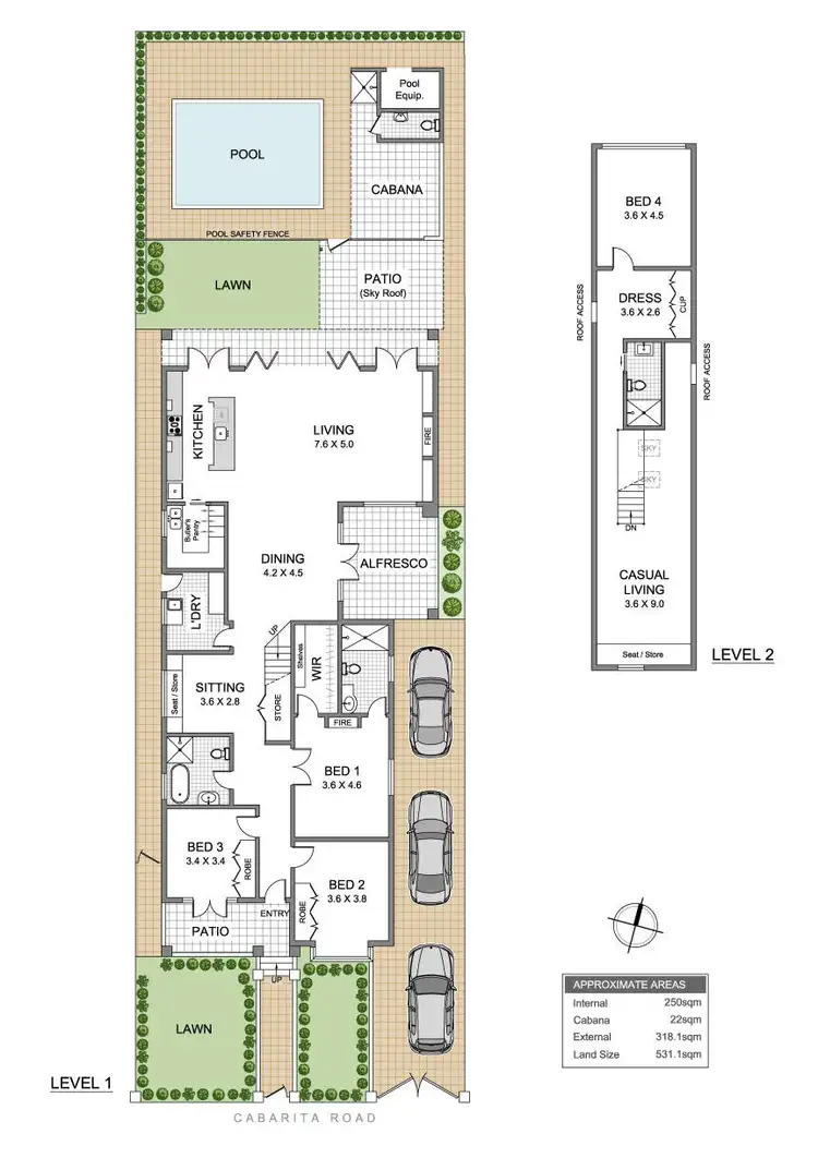 Floorplan of Homely house listing, 48 Cabarita Road, Concord NSW 2137
