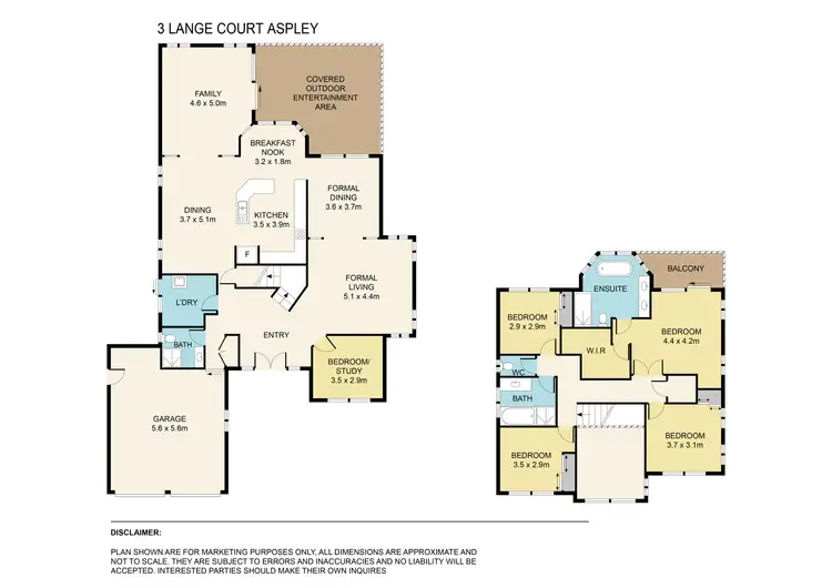 Floorplan of Homely house listing, 3 Lange Court, Aspley QLD 4034