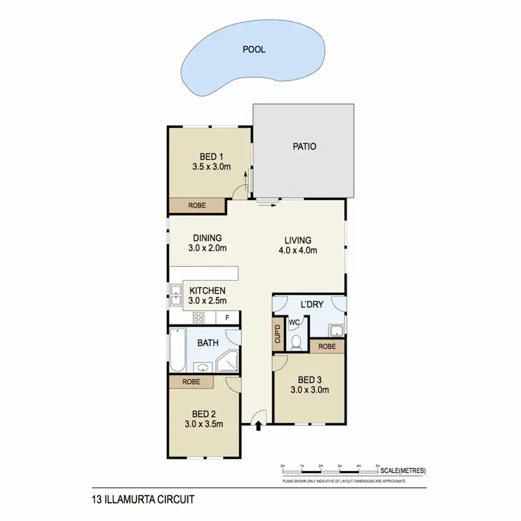 Floorplan of Homely house listing, 13 Illamurta Circuit, Gunn NT 832