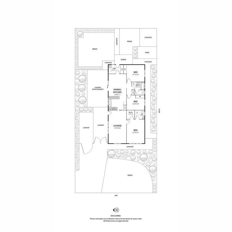 Floorplan of Homely house listing, 12 Mark Court, Seabrook VIC 3028
