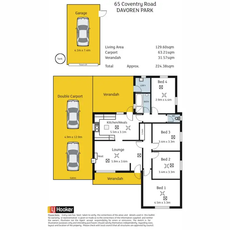 Floorplan of Homely house listing, Address available on request