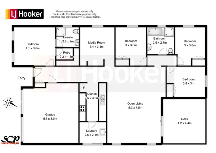 Floorplan of Homely house listing, 9 Litchfield Crescent, Long Beach NSW 2536