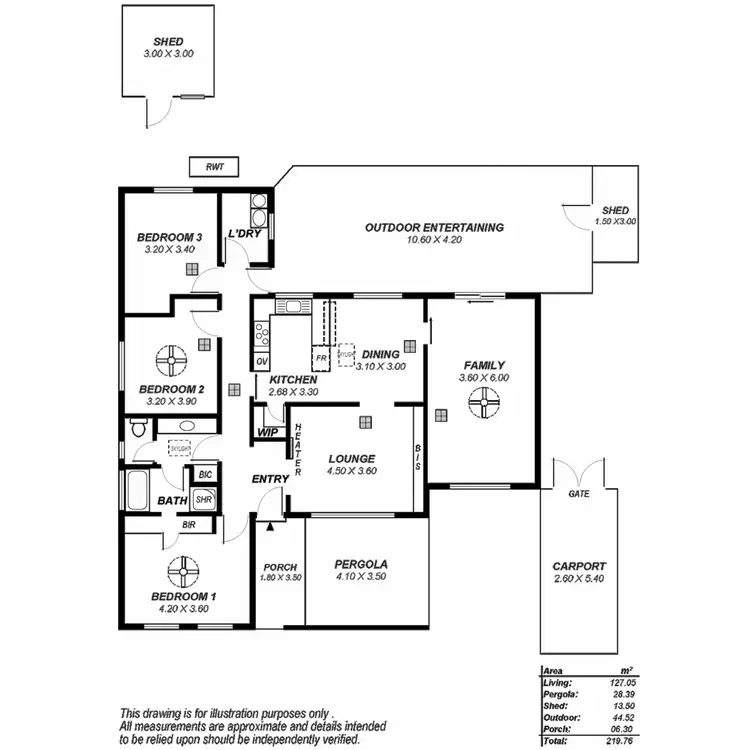 Floorplan of Homely house listing, 30 Doxiadis Street, St Agnes SA 5097