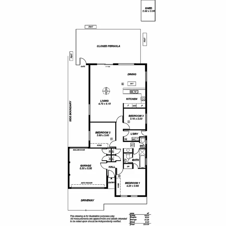 Floorplan of Homely house listing, 11 Florence Street, Oakden SA 5086
